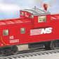 Lionel 6-17694 O Gauge Norfolk Southern Extended Vision Caboose #555582 LN/Box
