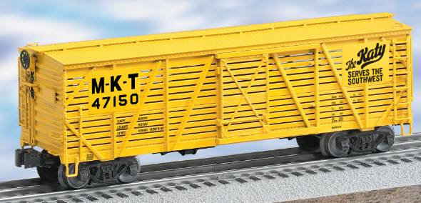 Lionel 6-17713 O Gauge Missouri-Kansas-Texas ACF 40-Ton Stock Car #47150 NIB