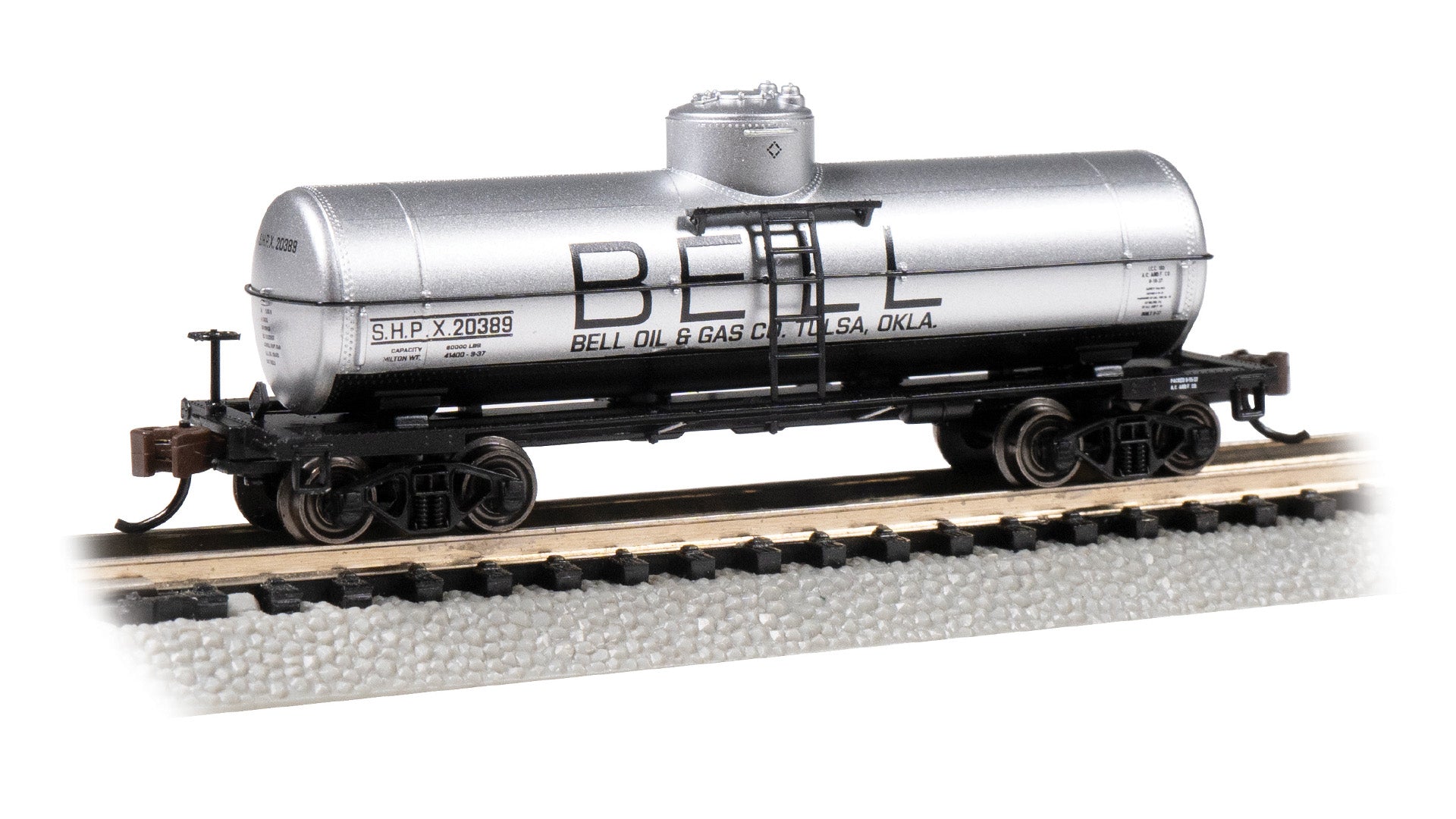 Bachmann 17867 N Bell ACF 10,000 Gallon Single-Dome 40' Tank Car #20389