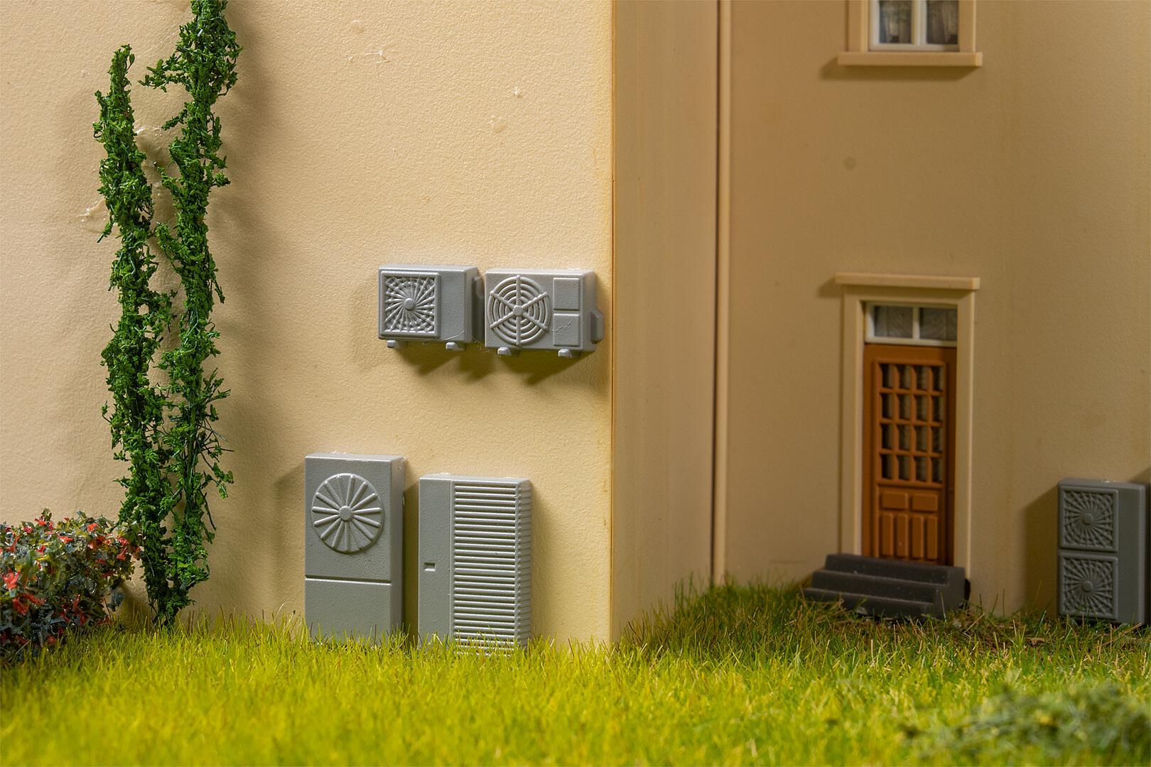 Faller 180005 HO Heat Pumps Kit (Set of 10)