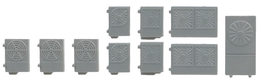 Faller 180005 HO Heat Pumps Kit (Set of 10)