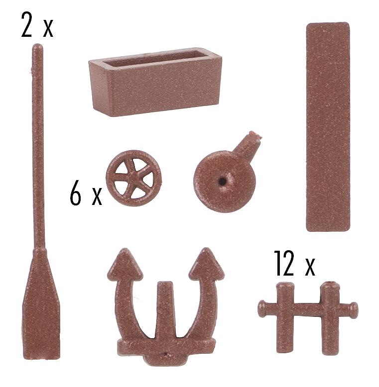 Faller 180009 HO Harbor Accessories Kit