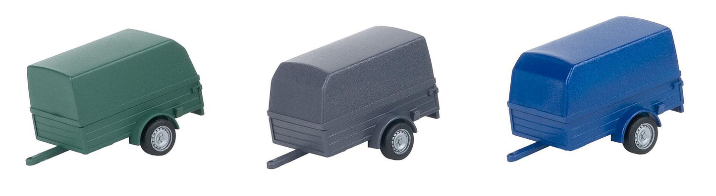 Faller 180012 HO Car Trailer Kit (Pack of 3)