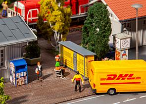 Faller 180281 HO DHL 2 Packstations