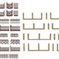Faller 180425 HO Brown Villa Fence Kit