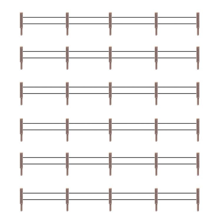Faller 180432 HO Iron Fence with Posts
