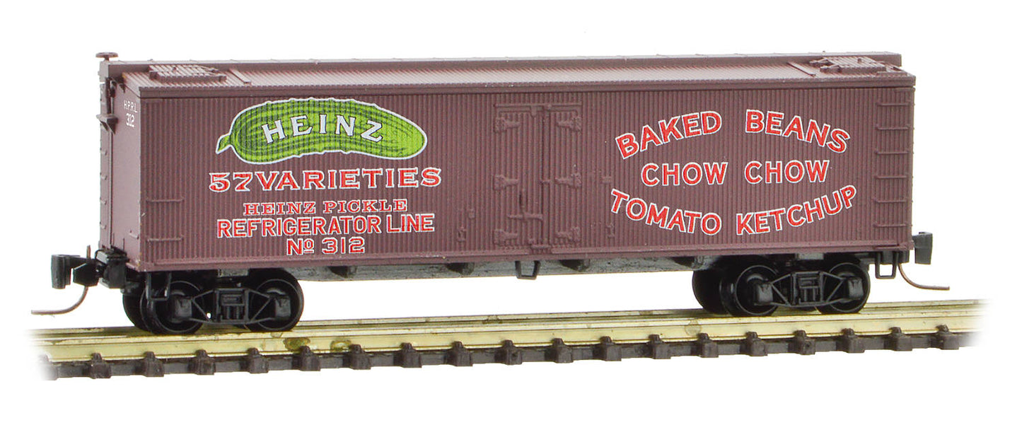 Micro-Trains 51800540 Z Heinz Series #9 40' Wood Sheathed Ice Reefer #312