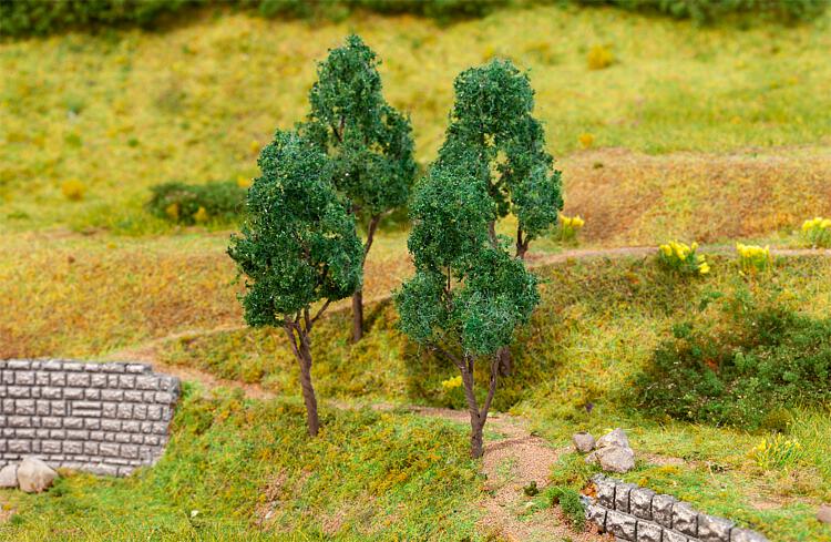 Faller 181377 HO/TT/N Beeches (Pack of 4)