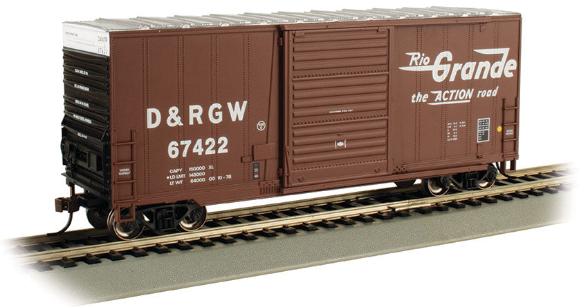Bachmann 18204 HO Rio Grande Hi-Cube Boxcar #67422