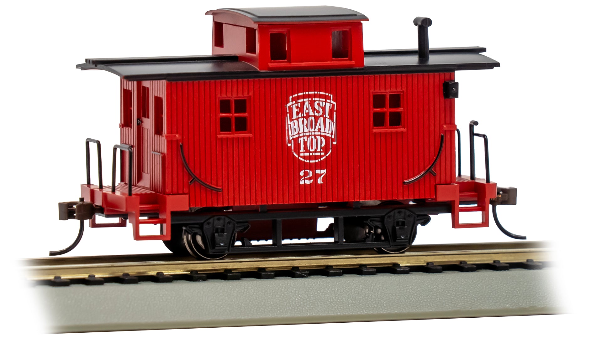 Bachmann 18411 HO East Broad Top Old-Time Bobber Caboose #28