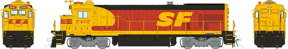 Rapido Trains 18560 HO ATSF B36-7 Diesel Locomotive #7497 w/DCC