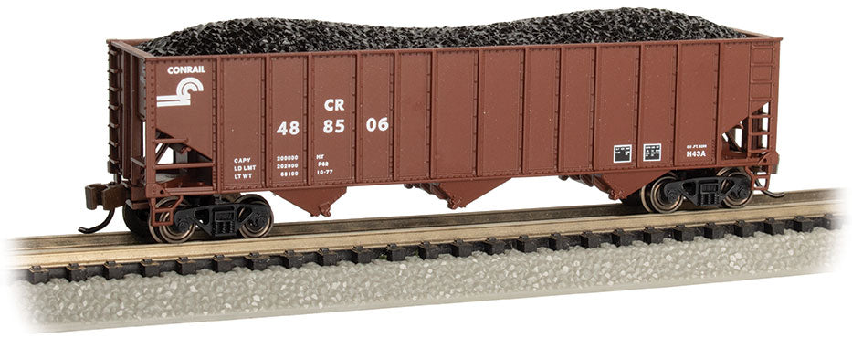 Bachmann 18752 N Conrail 3-Bay Hopper #488506
