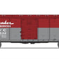 Broadway Limited 7282 N New York Central Pacemaker 40' Steel Boxcar (Pack of 2)