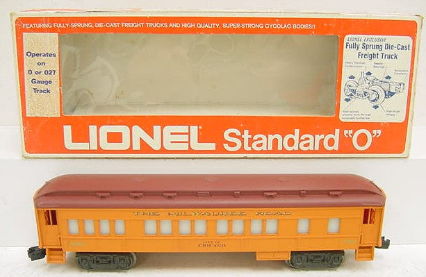 Lionel 6-9503 O Gauge Milwaukee Road "City of Chicago" Passenger Car EX/Box