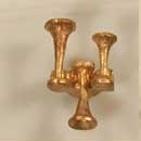 Cal Scale 550 HO Nathan P3R4 Unpainted Brass Casting Air Horns