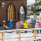 Faller 190093 HO Christmas Singing Promotional Set Building Kit