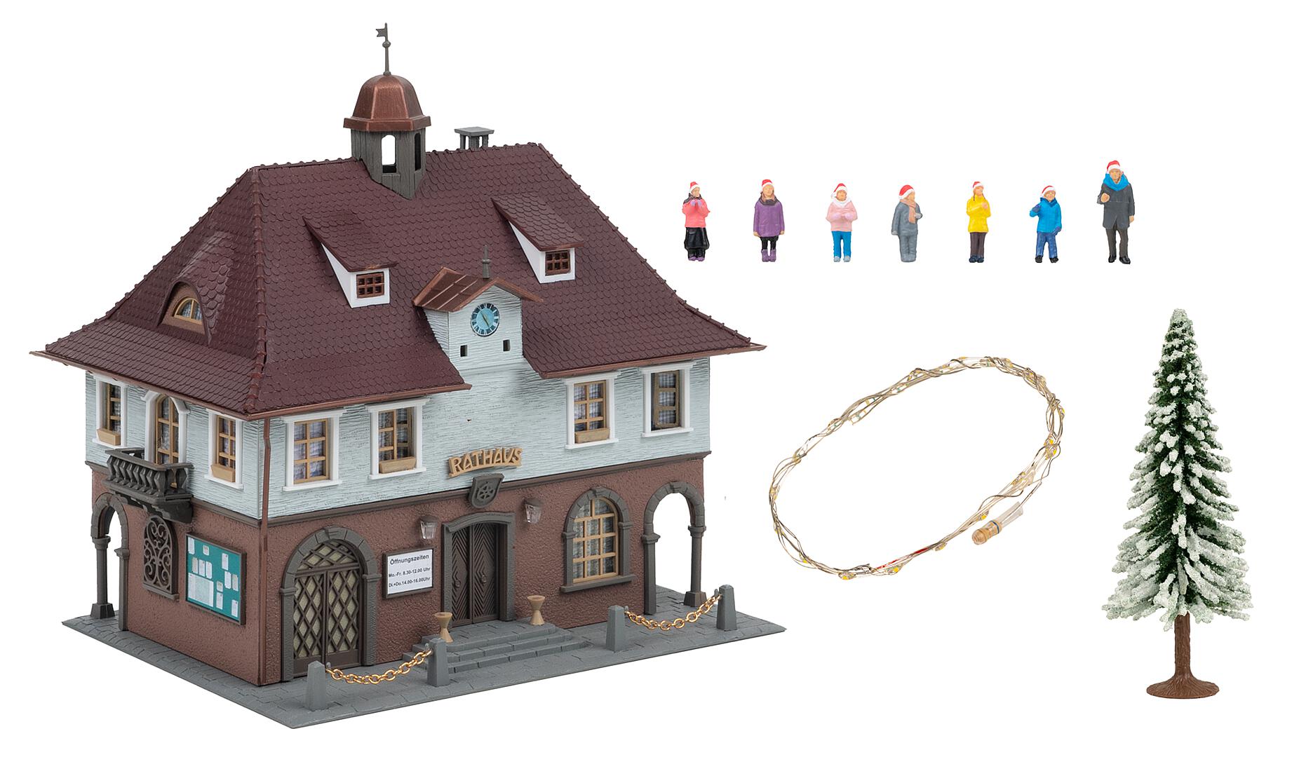 Faller 190093 HO Christmas Singing Promotional Set Building Kit