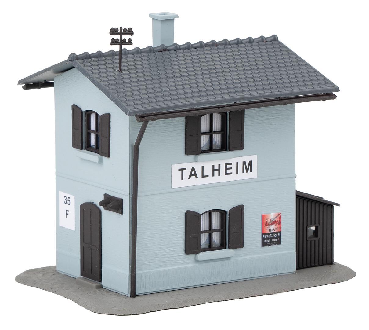 Faller 190141 HO At the Level Crossing Promotional Set Building Kit