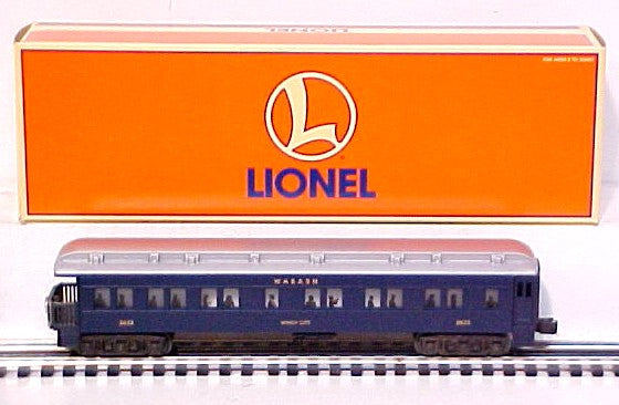 Lionel 6-19065 O Gauge Wabash Railway Windy City Observation Car #2633 EX/Box