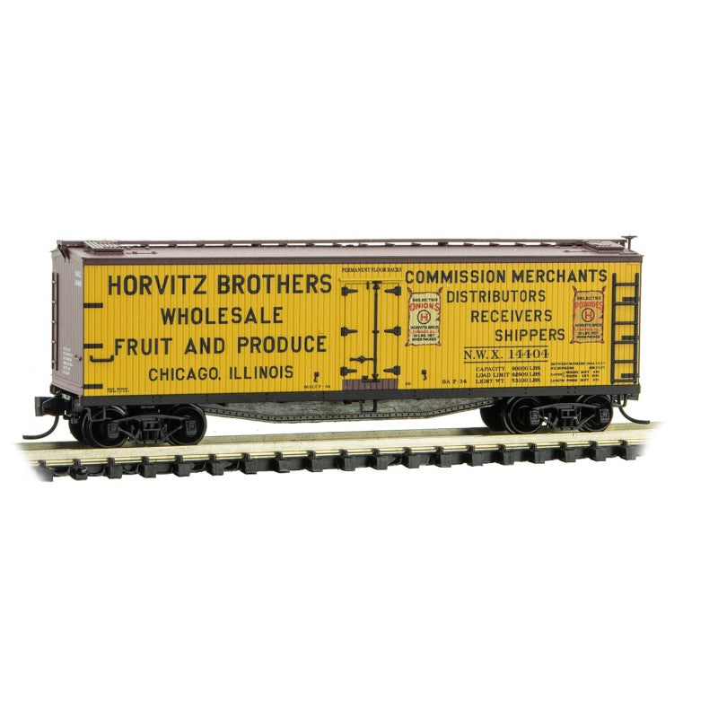 Micro-Trains 04900870 N Horvitz Bros Wholesale 40' Double-Sheathed Reefer #14404