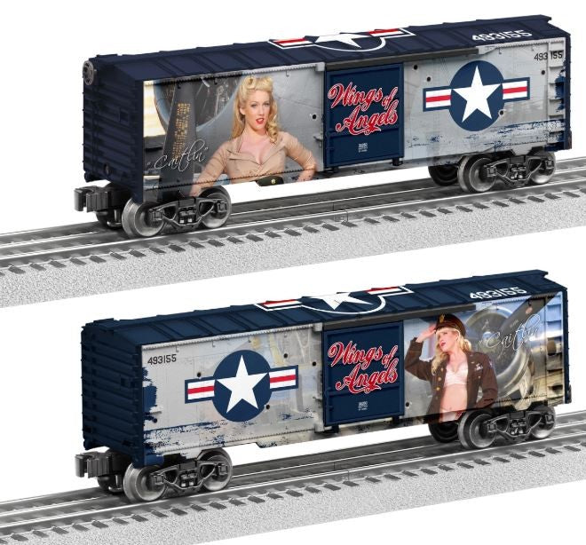 Lionel 1938260 O Gauge Wings Of Angels - Caitlin MUSA Box Car #483155