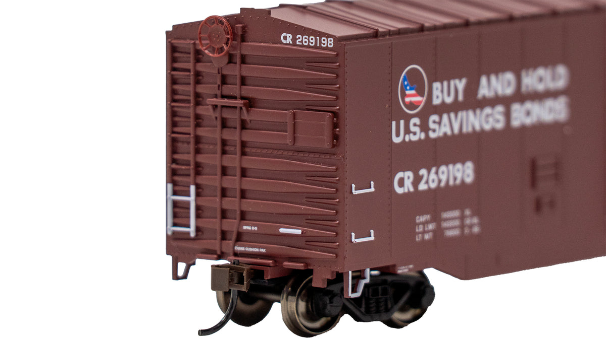 Bachmann 19413 HO Conrail 50' Sliding Door Boxcar without Roofwalk #269198