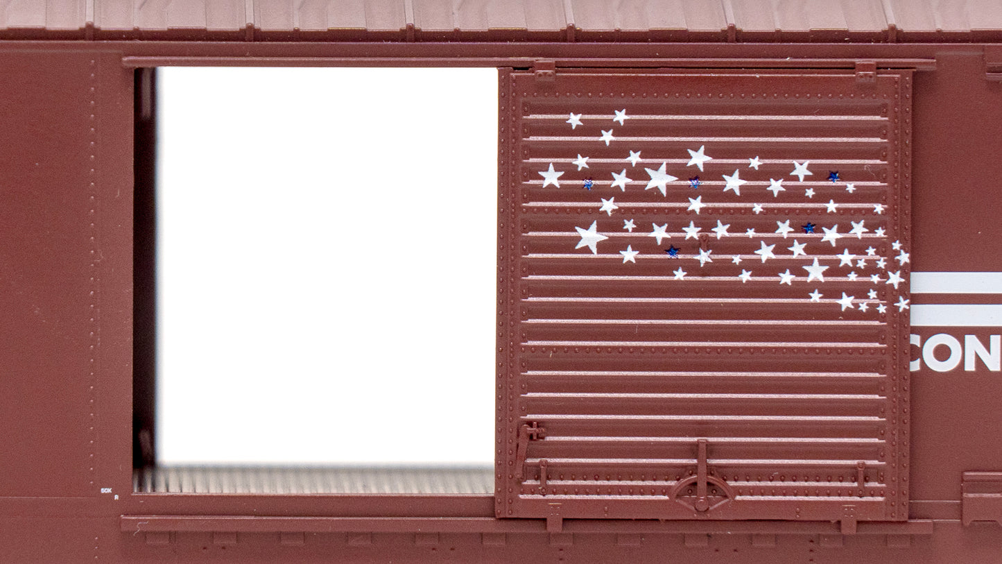 Bachmann 19413 HO Conrail 50' Sliding Door Boxcar without Roofwalk #269198