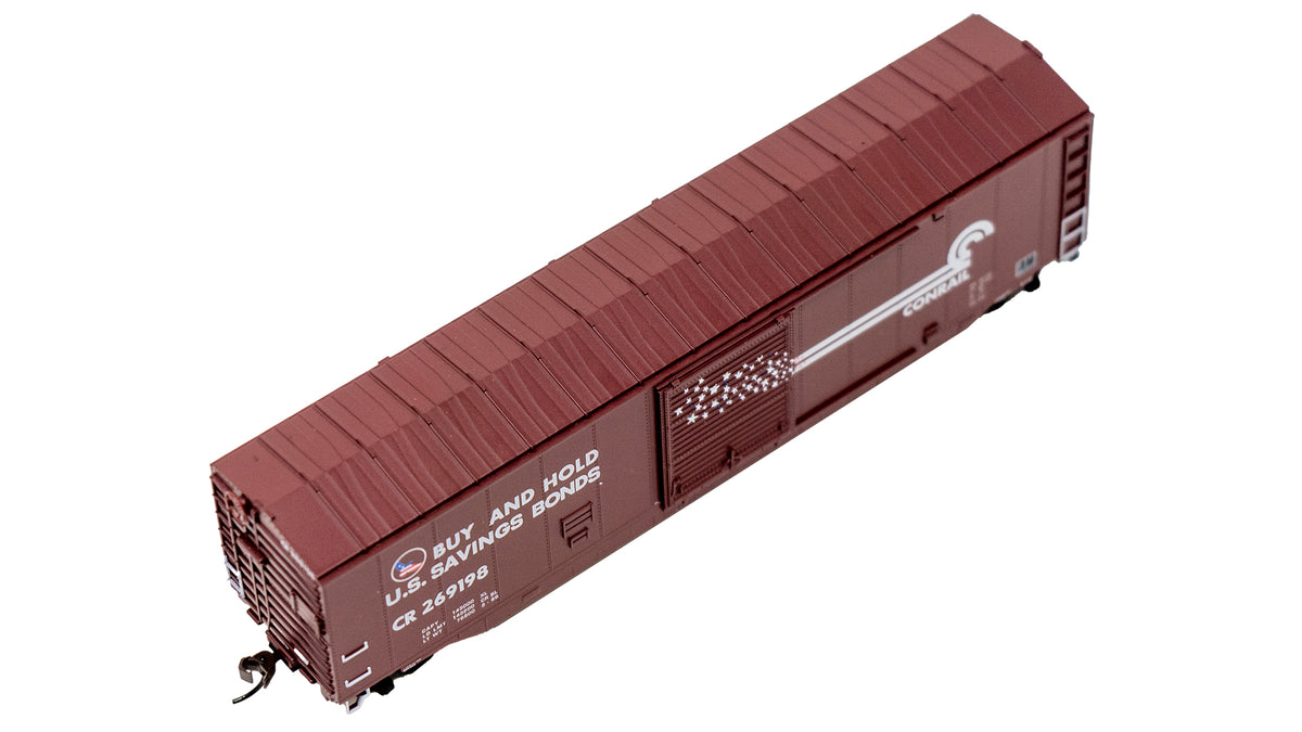 Bachmann 19413 HO Conrail 50' Sliding Door Boxcar without Roofwalk #269198