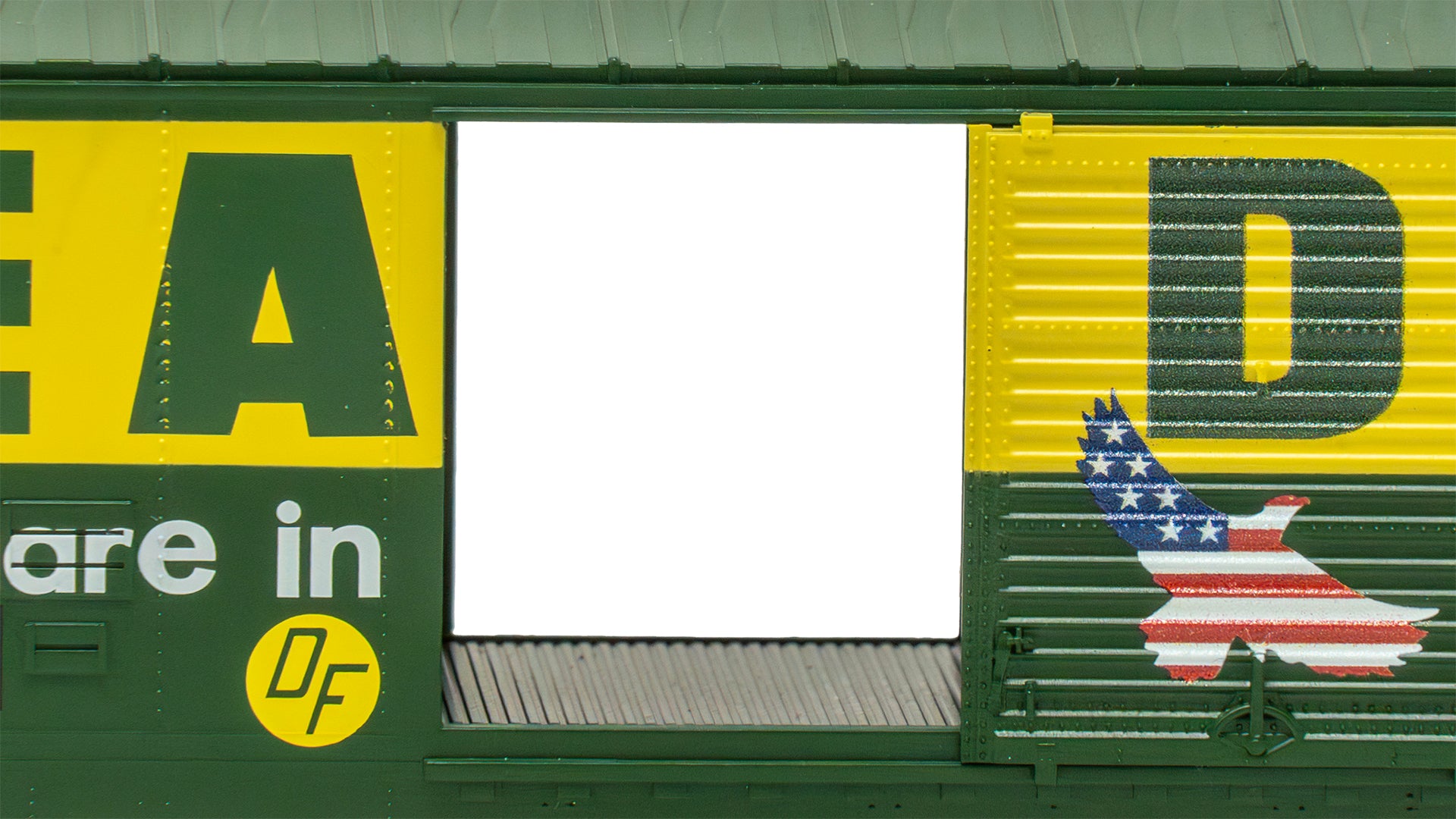 Bachmann 19416 HO Reading 50' Sliding Door Boxcar without Roofwalk #19807
