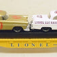 Lionel 6-19423 O Gauge Lionel Circle-L Racing Flatcar with Stock Car Load #6424 LN/Box