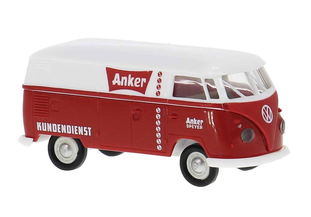 Brekina Automodelle 32303 HO 1950-1954 Volkswagen T1a Kasten Cargo Van