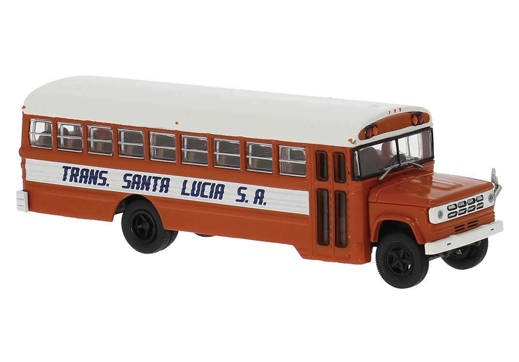 Brekina Automodelle 61337 HO Trans Santa Lucia 1960s-1970s Dodge S 600 Bus