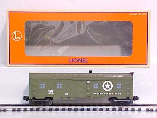 Lionel 6-19678 O Gauge Army Smoking Bunk Car #26414 LN/Box