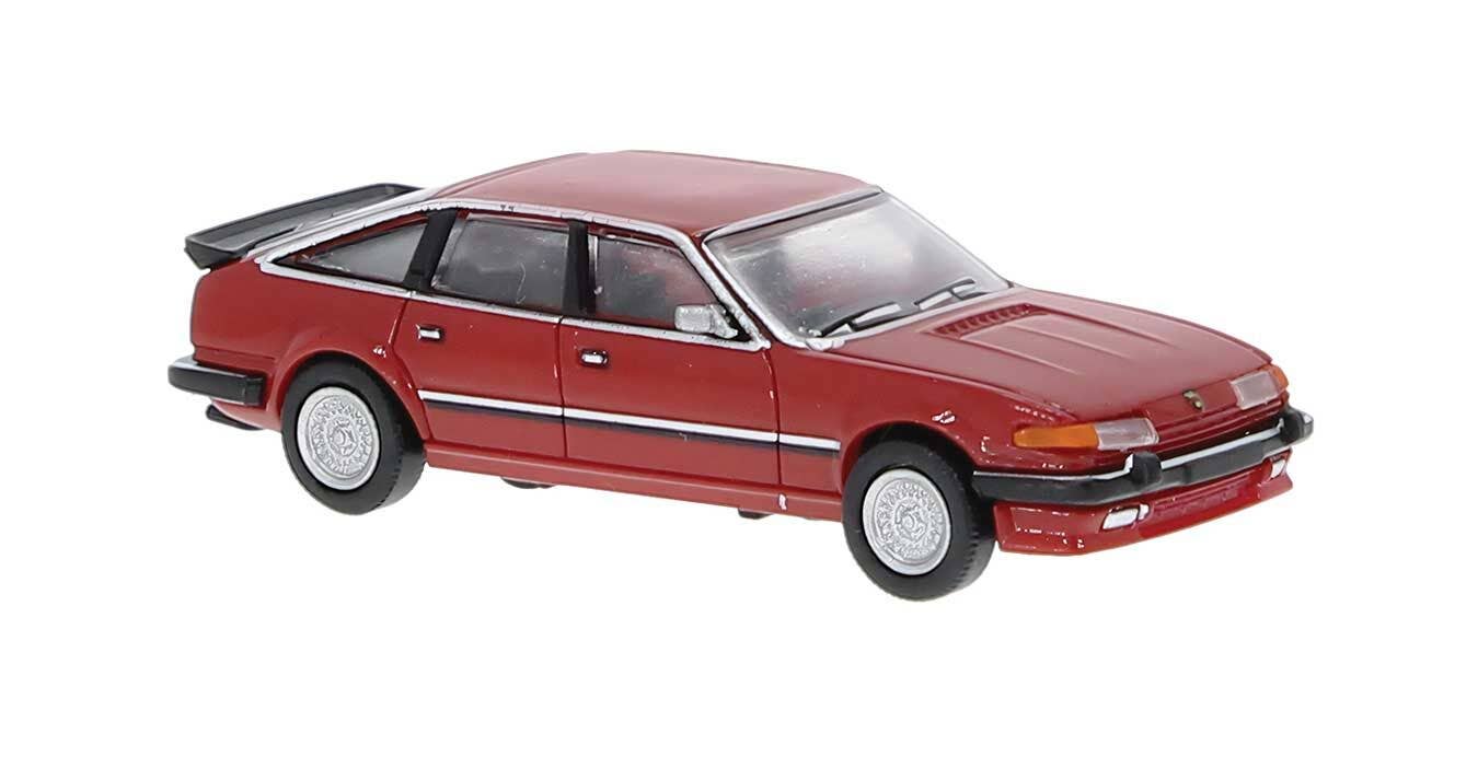 Brekina Automodelle 15150 HO Assembled Red 1976-1986 Rover SD1