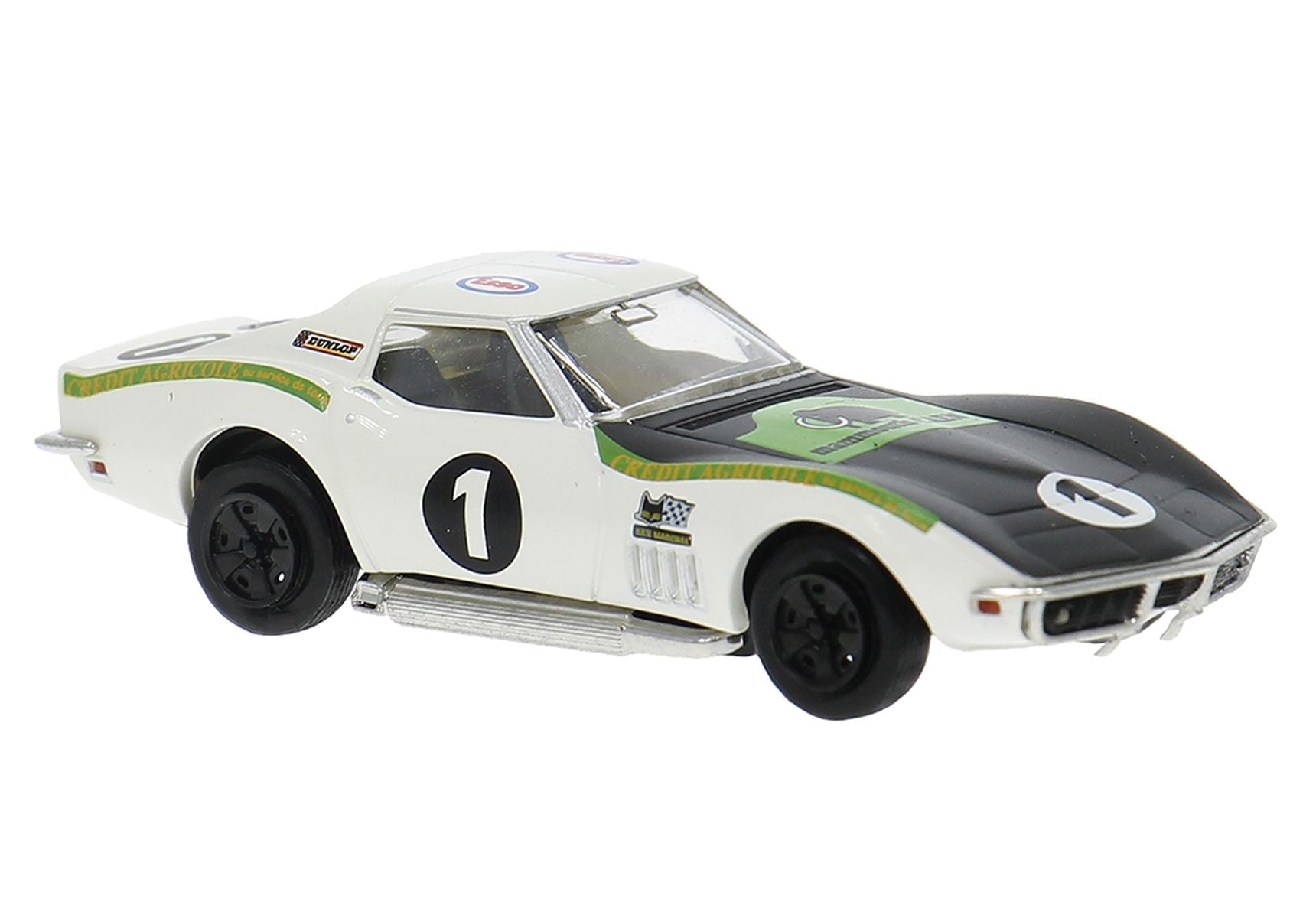Brekina Automodelle 19988 HO Ecurie Leopard #1 1969 Chevrolet Corvette C3