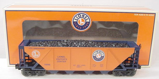 Lionel 6-19999 O Gauge Visitors Center 4-Bay Hopper #240411 NIB
