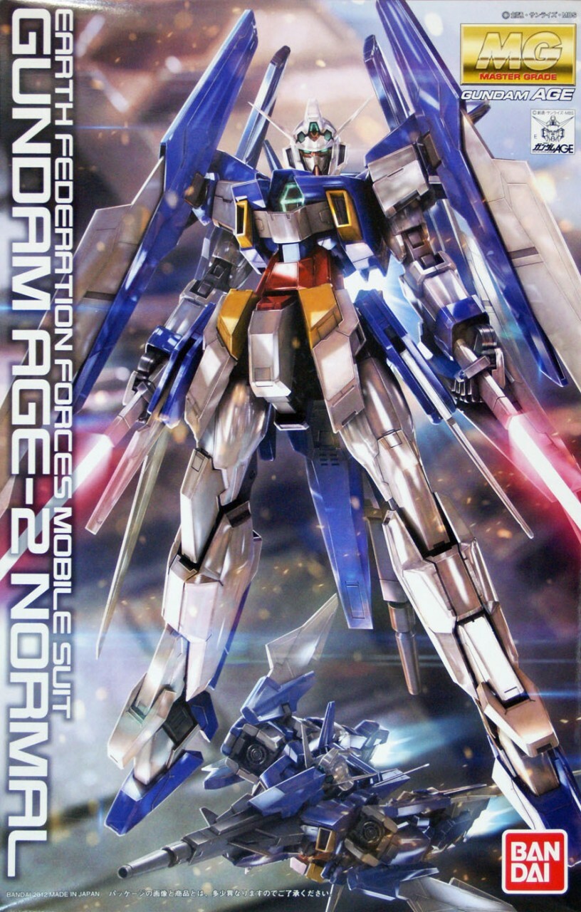 Bandai 2156349 1:100 MG Gundam AGE-2 Normal Gundam Plastic Model Kit
