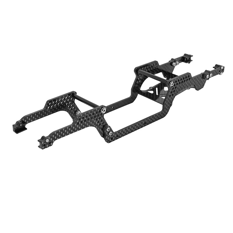 Injora 4M-89 1:18 TRX4M Upgrade Carbon Fiber Universal LCG Chassis Kit