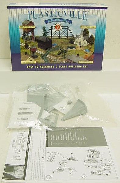 Bachmann 45981 O Scale Plasticville Cathedral Building Kit