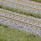 Trix 14507 Minitrix 2" Straight Track with Concrete Ties