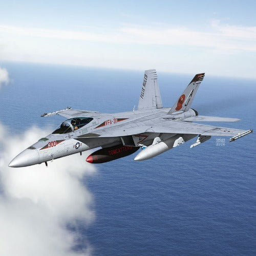 Academy 12595 1:72 F/A-18E Super Hornet VFA-31 Tomcatters Aircraft Plastic Kit