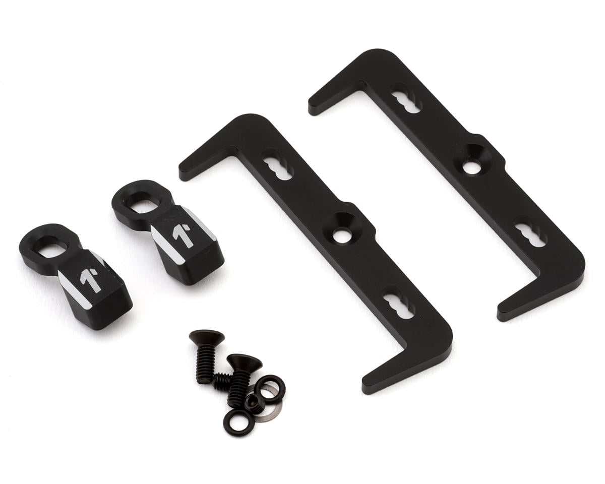 1 UP Racing 15511 Black RC10B7/B7D Aluminum LowPro Battery Mount