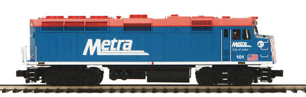 MTH 20-20108-1 Chicago Regional Transit F40PH Diesel Engine #101 w/PS 2.0