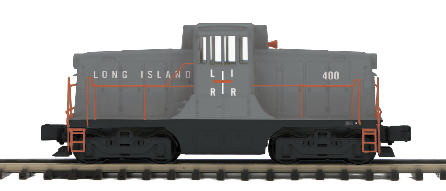 MTH 20-20466-1 O Long Island G.E. 44 Ton Diesel Engine w/ P-S 3.0 #400 (Hi-Rail)