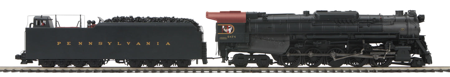 MTH 20-3849-1 O Pennsylvania J-1 2-10-4 Steam Locomotive w/PS 3.0 #6474