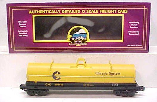 MTH 20-90012C O Gauge Chessie Coil Car #306910 LN/Box