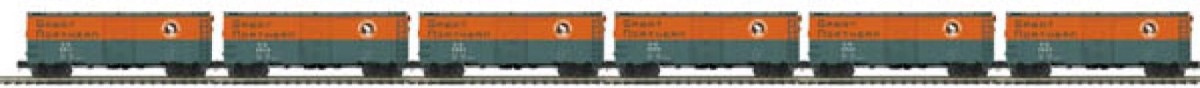 MTH 20-90634 O Great Northern 40' AAR Box Cars Set (Set of 6) LN/Box