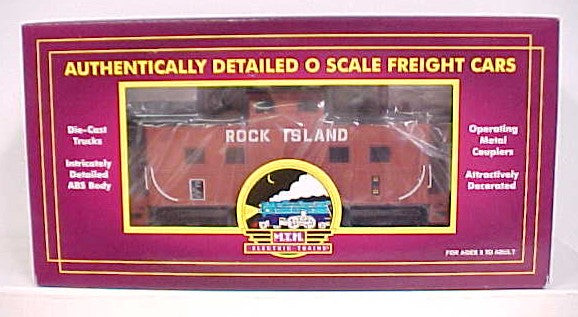 MTH 20-91067 O Gauge Rock Island Caboose #17605 NIB