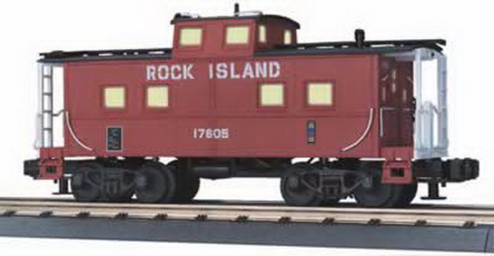 MTH 20-91067 O Gauge Rock Island Caboose #17605 NIB