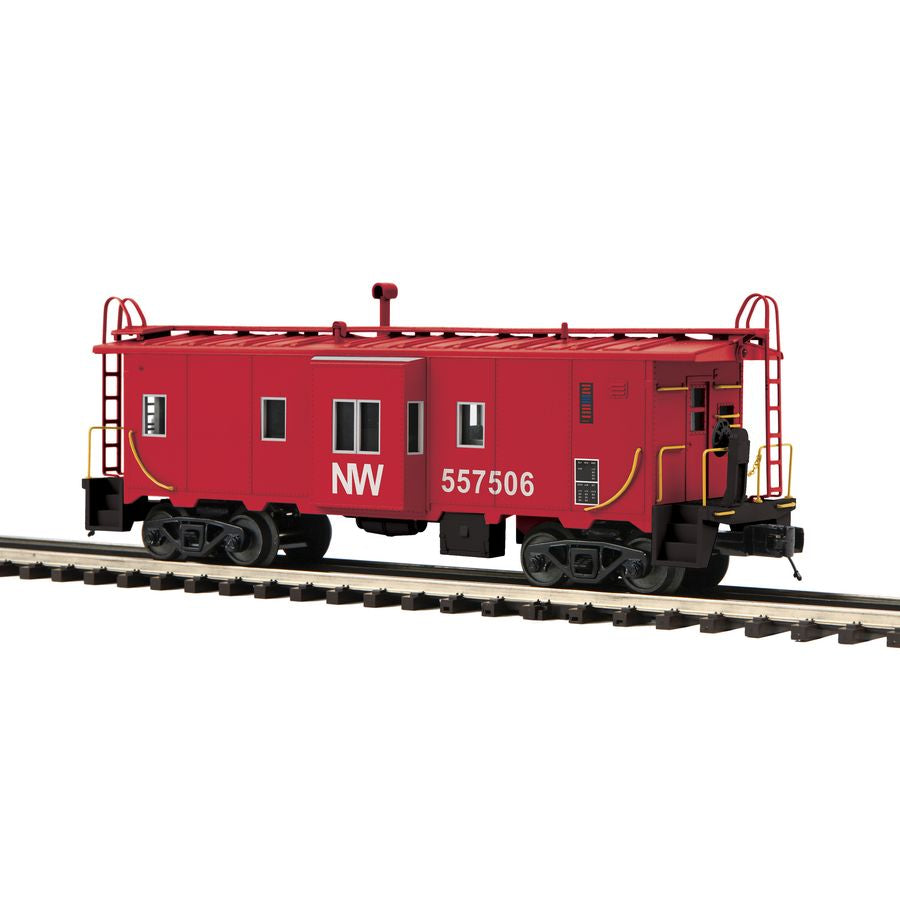 MTH 20-91751 O Norfolk & Western Bay Window Caboose #557506/#557509